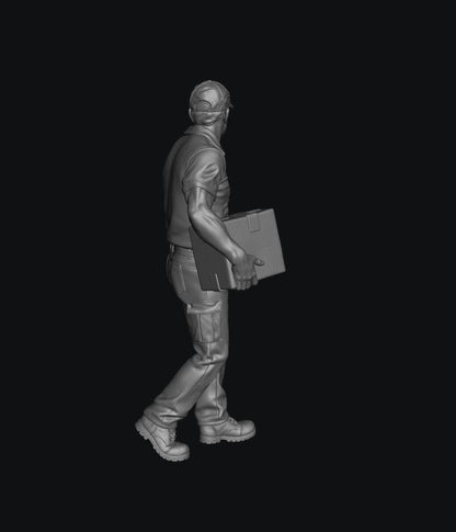 SW9605 Removels Company Workers 4 1:35/1:32 Scale 'Hand Painted'