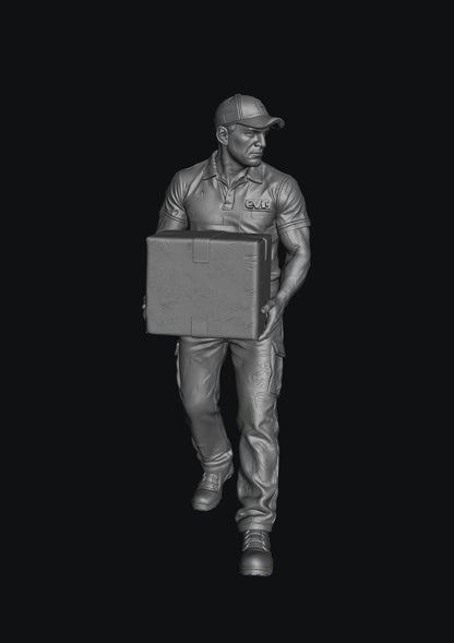 SW9605 Removels Company Workers 2 1:35/1:32 Scale 'Hand Painted'