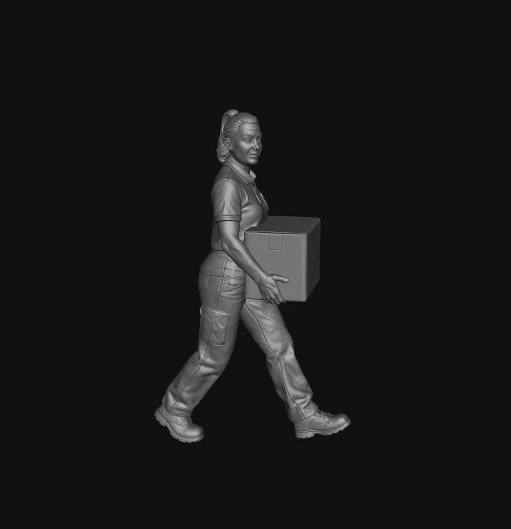 SW9605 Removels Company Workers 5 1:35/1:32 Scale 'Hand Painted'