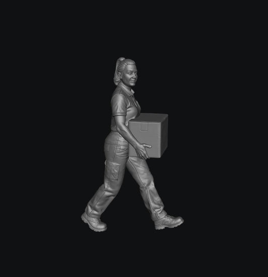 SW9605 Removels Company Workers 5 1:35/1:32 Scale 'Hand Painted'