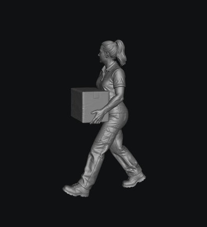 SW9605 Removels Company Workers 5 1:35/1:32 Scale 'Hand Painted'