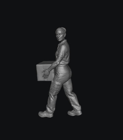 SW9605 Removels Company Workers 7 1:35/1:32 Scale 'Hand Painted'