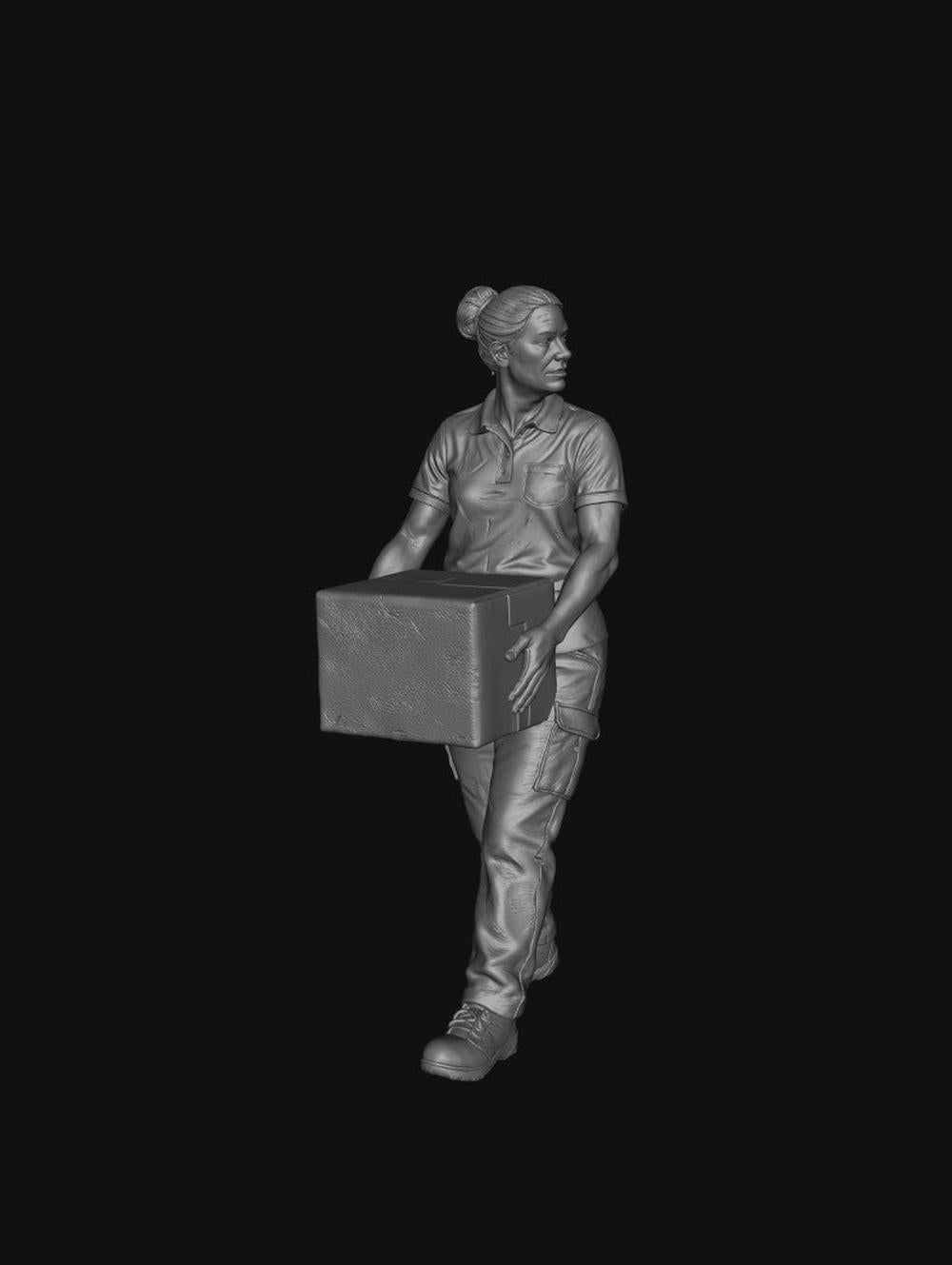 SW9605 Removels Company Workers 7 1:35/1:32 Scale 'Hand Painted'