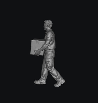 SW9605 Removels Company Workers 6 1:35/1:32 Scale 'Hand Painted'