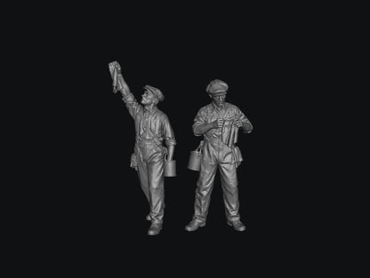 SW9369 Window Cleaners 1:35/1:32 Scale 'Hand Painted'