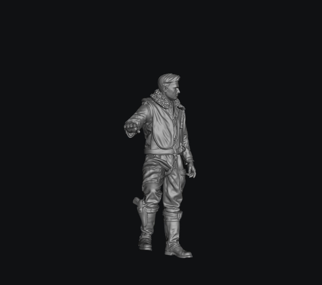 SW5040 WW2 German Pilot A 1:35/1:32 Scale 'Hand Painted'