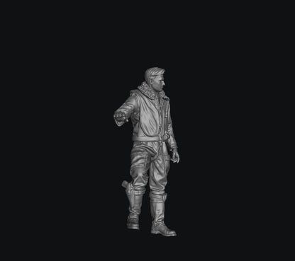 SW5040 WW2 German Pilot A 1:35/1:32 Scale 'Hand Painted'