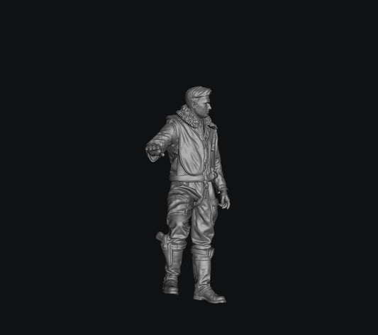 SW5040 WW2 German Pilot A 1:35/1:32 Scale 'Hand Painted'