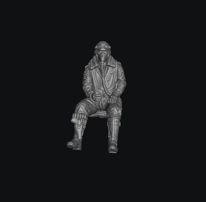 SW5041 WW2 German Pilot B 1:35/1:32 Scale 'Hand Painted'