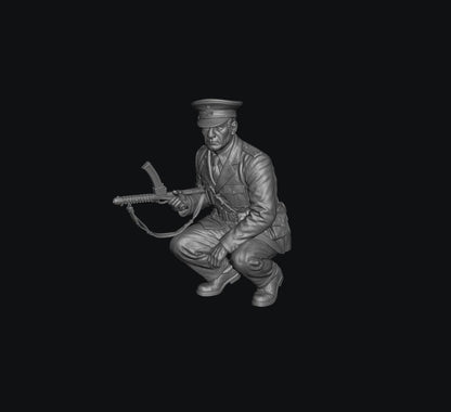 SW9606 RUC 1970's Officer 2 1:35/1:32 Scale 'Hand Painted'
