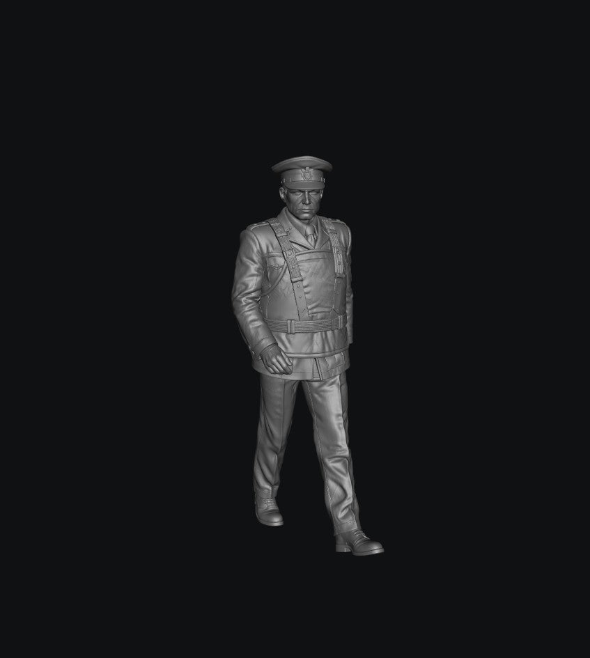 SW9606 RUC 1970's Officer 7 1:35/1:32 Scale 'Hand Painted'