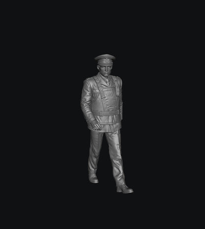 SW9606 RUC 1970's Officer 7 1:35/1:32 Scale 'Hand Painted'
