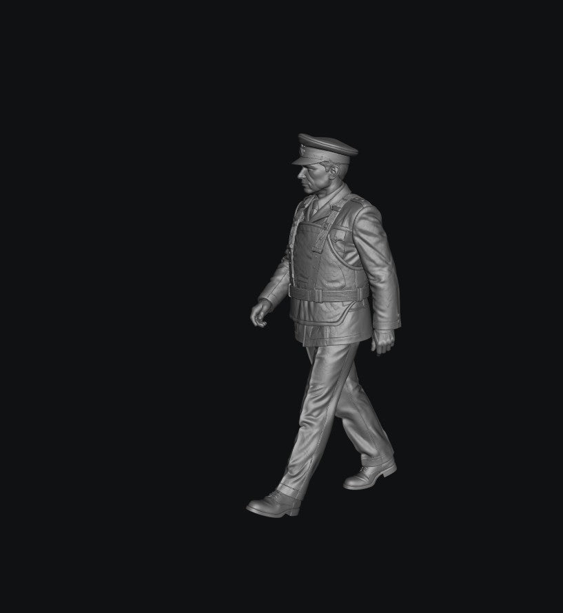 SW9606 RUC 1970's Officer 7 1:35/1:32 Scale 'Hand Painted'
