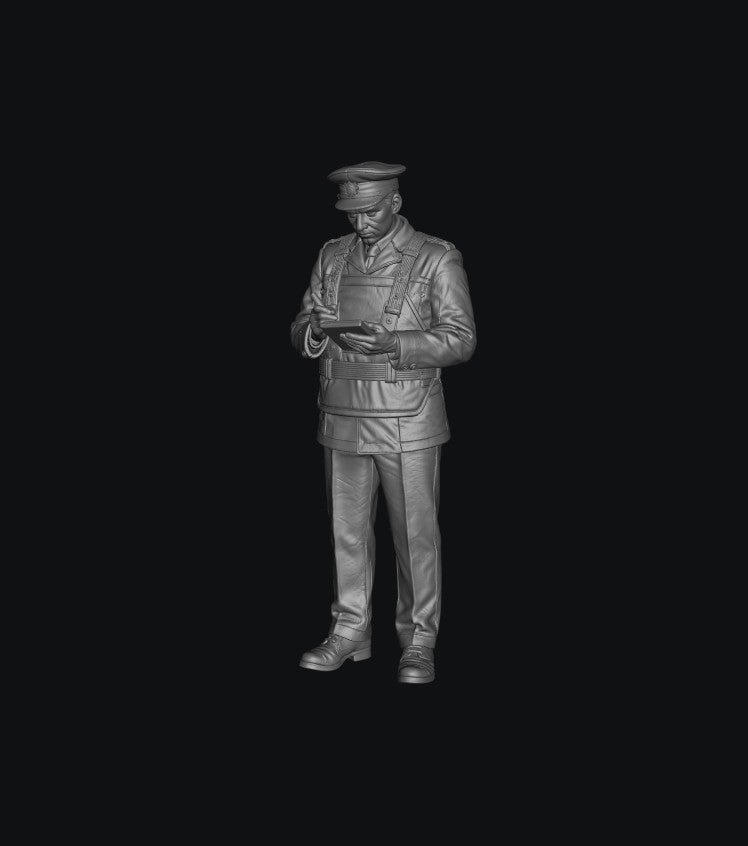 SW9606 RUC 1970's Officer 8 1:35/1:32 Scale 'Hand Painted'