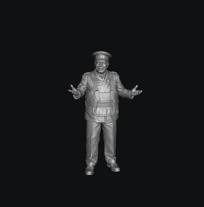 SW9606 RUC 1970's Officer 9 1:35/1:32 Scale 'Hand Painted'