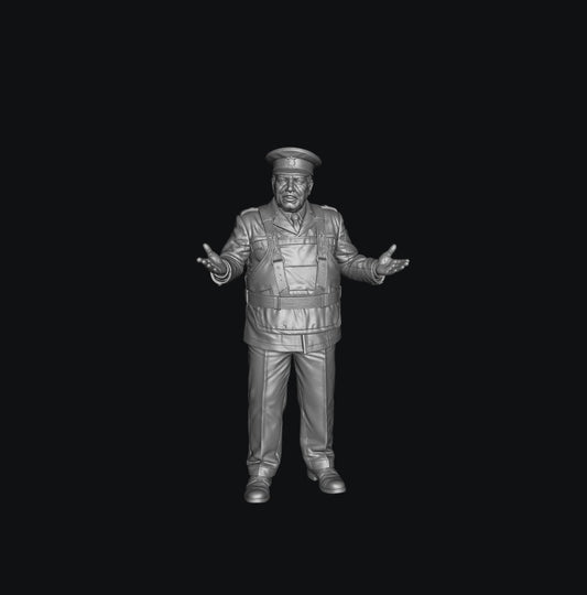 SW9606 RUC 1970's Officer 9 1:35/1:32 Scale 'Hand Painted'