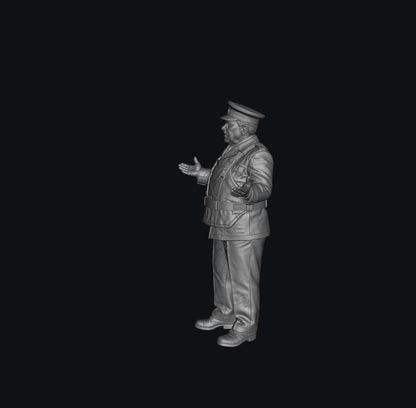SW9606 RUC 1970's Officer 9 1:35/1:32 Scale 'Hand Painted'