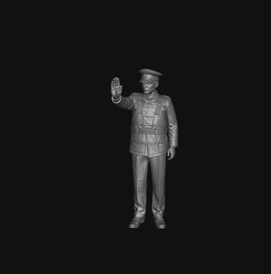 SW9606 RUC 1970's Officer 10 1:35/1:32 Scale 'Hand Painted'