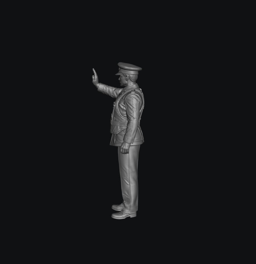 SW9606 RUC 1970's Officer 10 1:35/1:32 Scale 'Hand Painted'