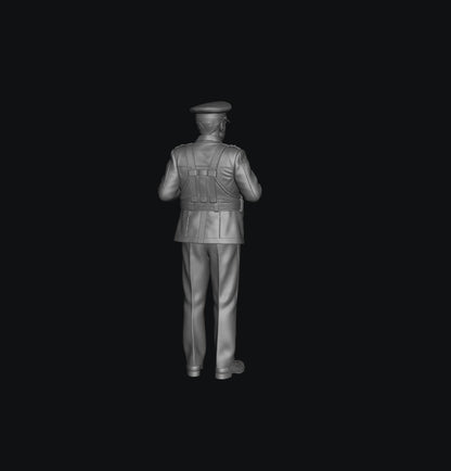 SW9606 RUC 1970's Officer 11 1:35/1:32 Scale 'Hand Painted'