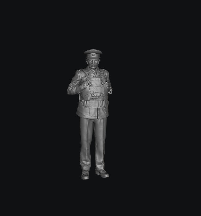 SW9606 RUC 1970's Officer 11 1:35/1:32 Scale 'Hand Painted'