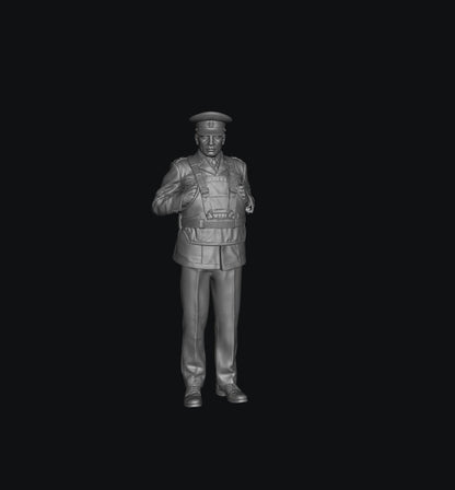 SW9606 RUC 1970's Officer 11 1:35/1:32 Scale 'Hand Painted'