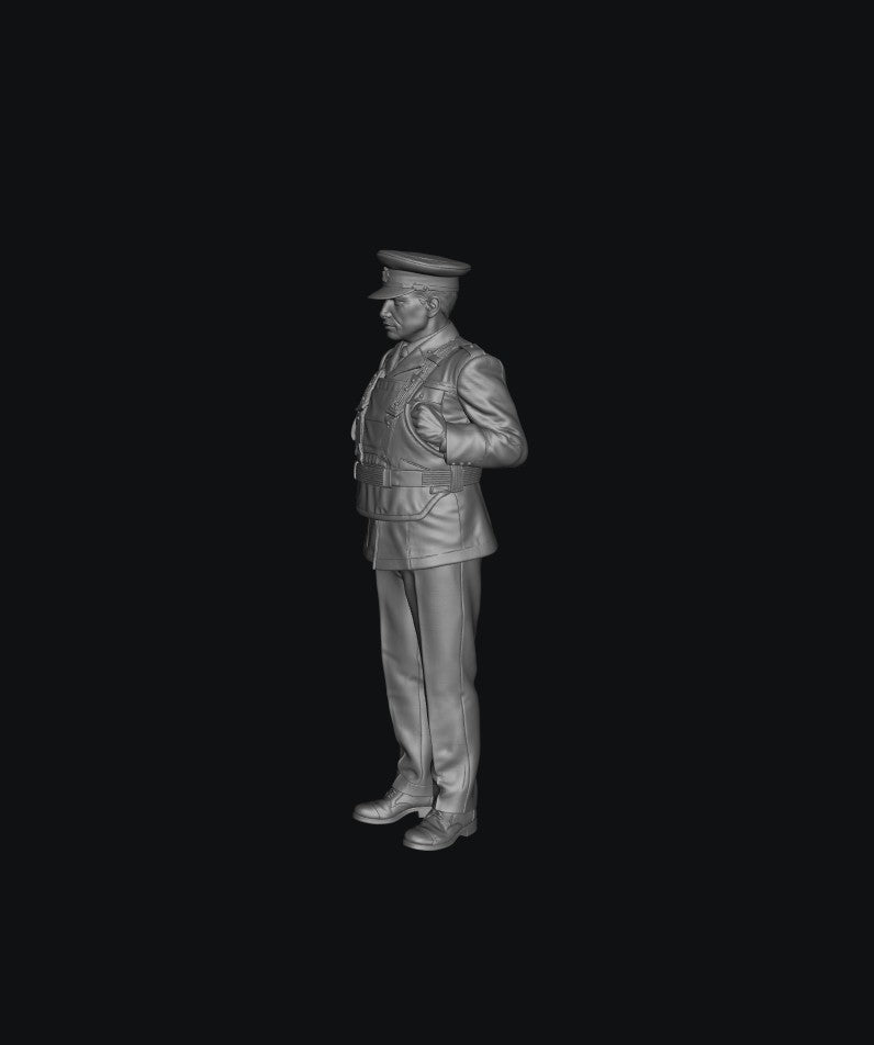 SW9606 RUC 1970's Officer 11 1:35/1:32 Scale 'Hand Painted'