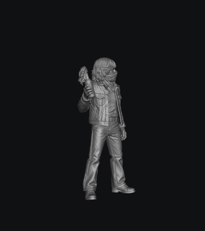 SW9611 Rioting Figure 3 1:35/1:32 Scale 'Hand Painted'