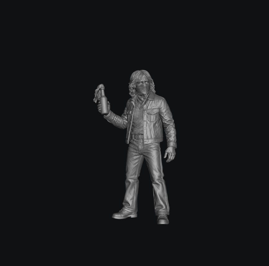 SW9611 Rioting Figure 3 1:35/1:32 Scale 'Hand Painted'