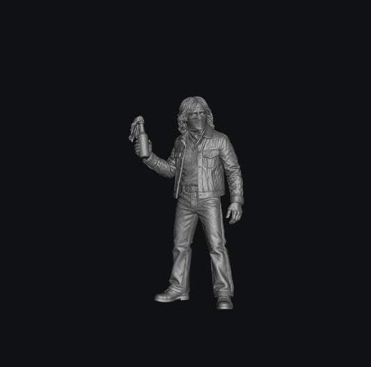 SW9611 Rioting Figure 3 1:35/1:32 Scale 'Hand Painted'