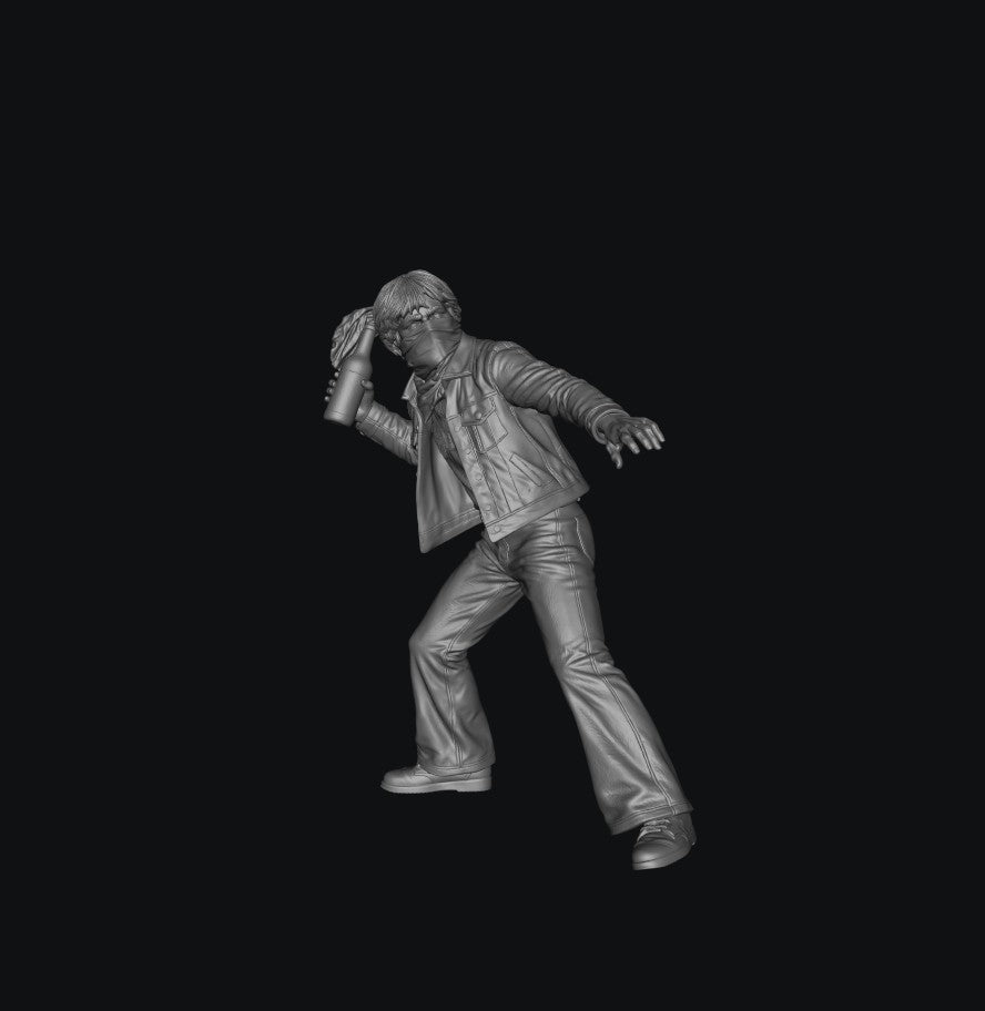 SW9611 Rioting Figure 5 1:35/1:32 Scale 'Hand Painted'