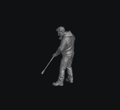 SW827 Male with Pressure Washer Lance 1:35/1:32 Scale 'Hand Painted'