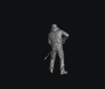 SW827 Male with Pressure Washer Lance 1:35/1:32 Scale 'Hand Painted'