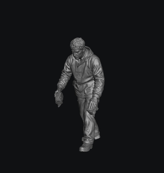 SW5047 Car Wash Man 2 1:35/1:32 Scale 'Hand Painted'