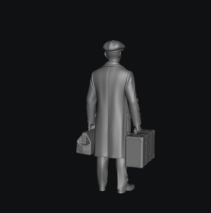 SW5114 - Edwardian/Victorian Railway Passenger 2 1:35/1:32 Scale 'Hand Painted'