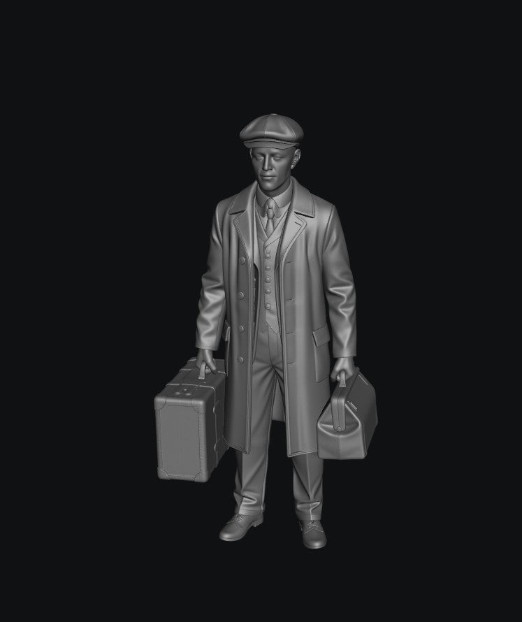 SW5114 - Edwardian/Victorian Railway Passenger 2 1:35/1:32 Scale 'Hand Painted'