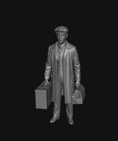SW5114 - Edwardian/Victorian Railway Passenger 2 1:35/1:32 Scale 'Hand Painted'