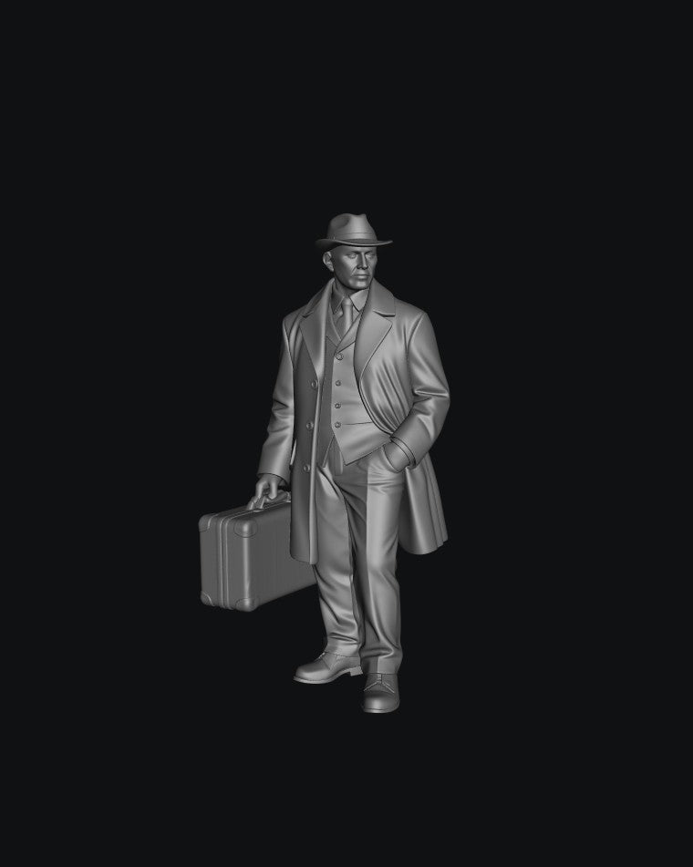 SW5115 - 1920 - 1940's Railway Passenger 4 1:35/1:32 Scale 'Hand Painted'