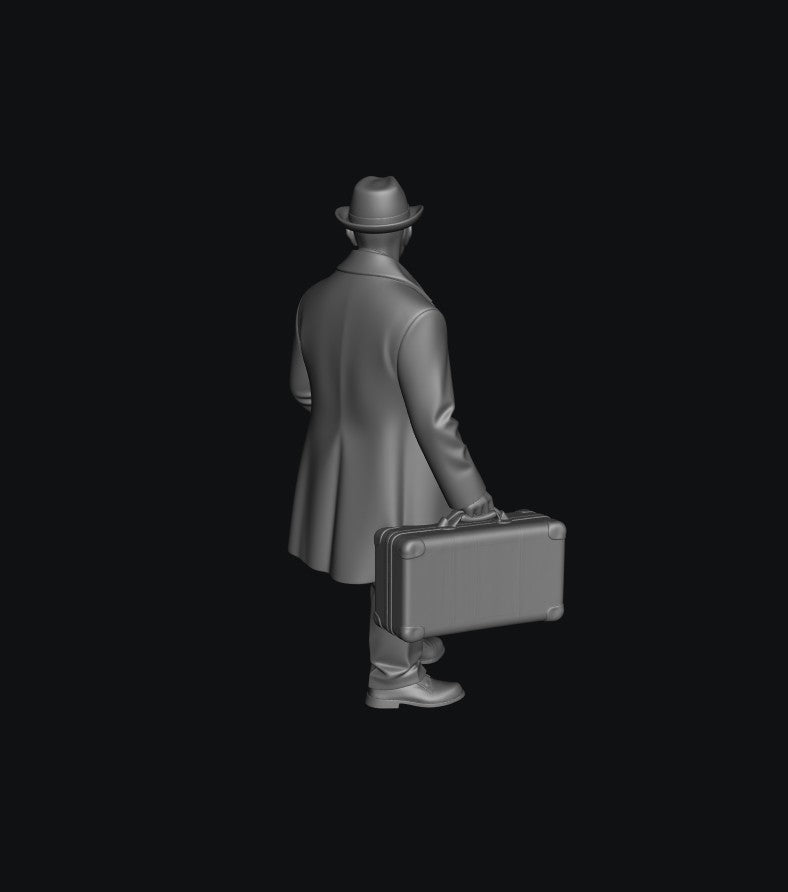 SW5115 - 1920 - 1940's Railway Passenger 4 1:35/1:32 Scale 'Hand Painted'