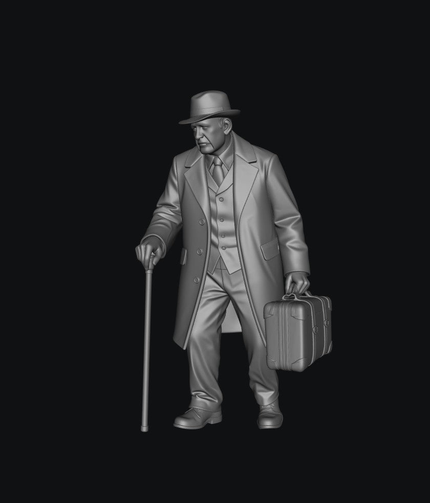 SW5115 - 1920 - 1940's Railway Passenger 5 1:35/1:32 Scale 'Hand Painted'