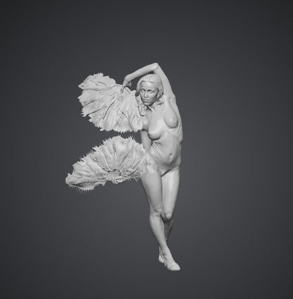 SW2204 Nude Burlesque Dancer