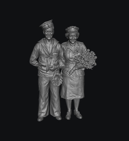 SW9331 WW2 Wedding Couple