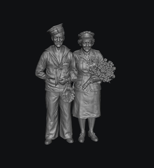 SW9331 WW2 Wedding Couple