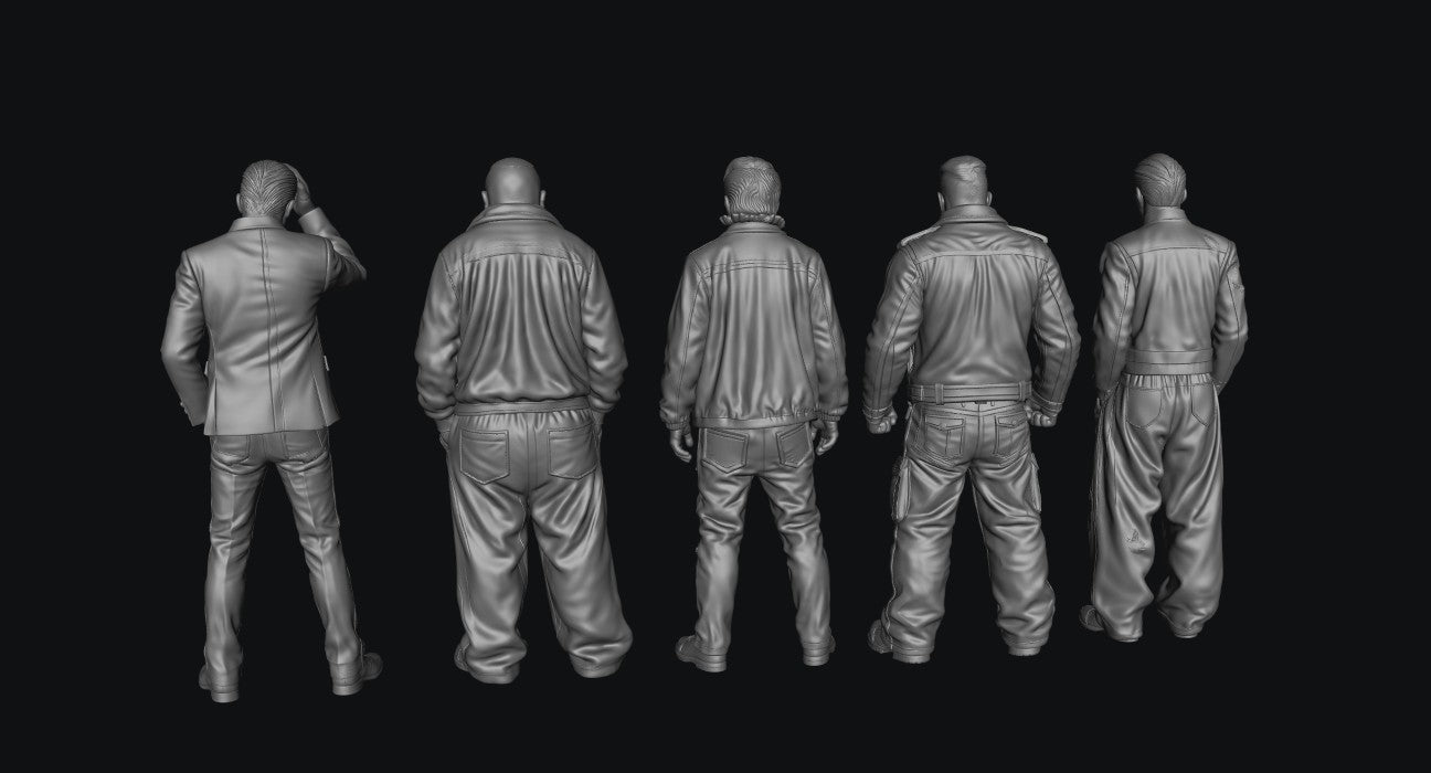 SW9340 Street Gang 1:35/1:32 Scale 'Hand Painted'