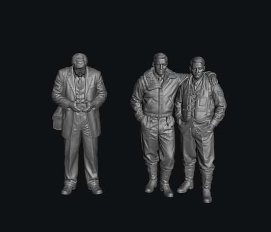 SW9368 WW2 RAF Pilots and Camera Man