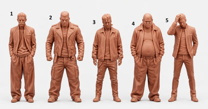 SW9340 Street Gang 1:35/1:32 Scale 'Hand Painted'