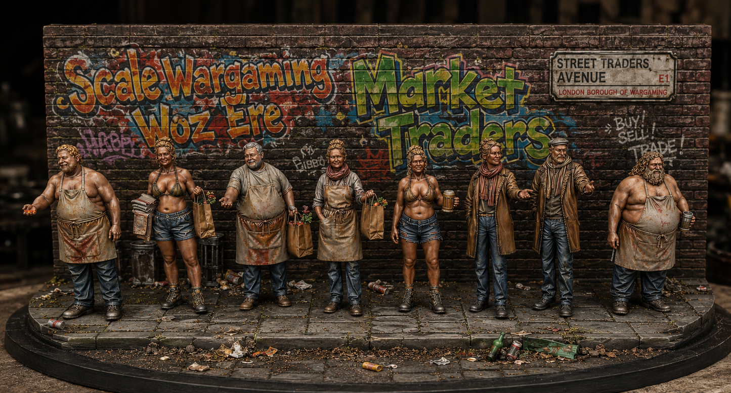 SW9312 Street Market Trader 1