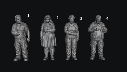 SW8314 Older Injured Patients 1:35/1:32 Scale 'Hand Painted'