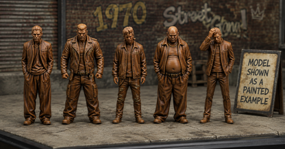 SW9340 Street Gang 1:35/1:32 Scale 'Hand Painted'