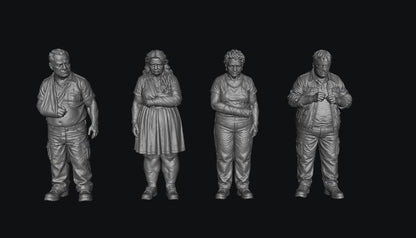 SW8314 Older Injured Patients 1:35/1:32 Scale 'Hand Painted'